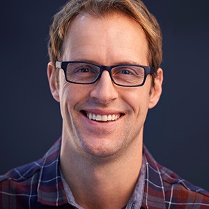 Man smiling